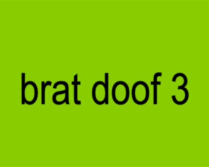 brat doof 3 SYD - Charli XCX tribute night at POOF DOOF tickets