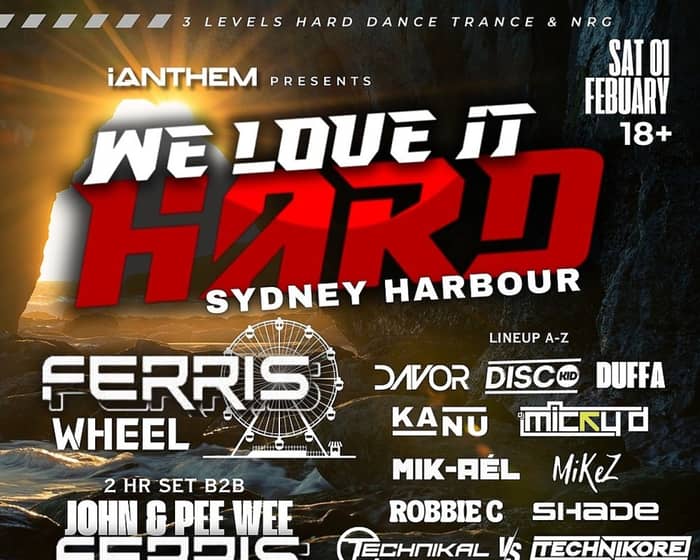 We Love It Hard Boat | Sydney tickets