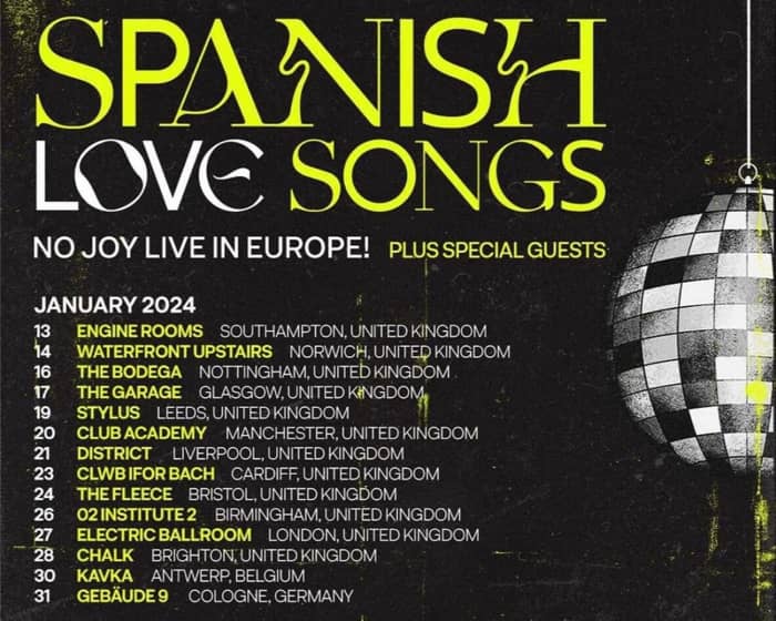 Spanish Love Songs tickets