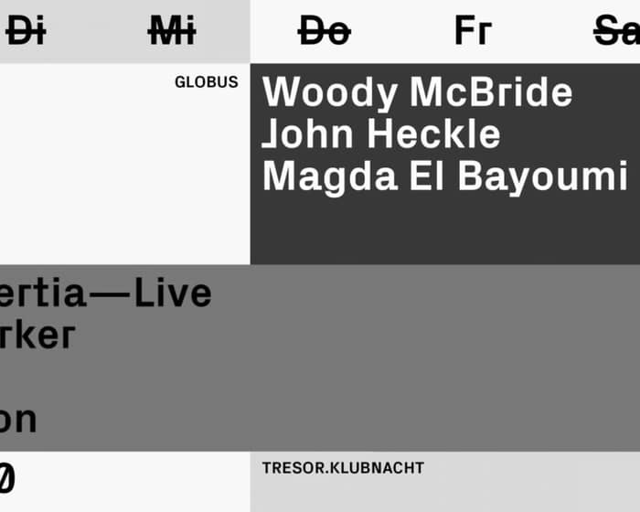 Tresor.Klubnacht with Mike Parker, Polar Inertia (Live), Woody Mcbride tickets
