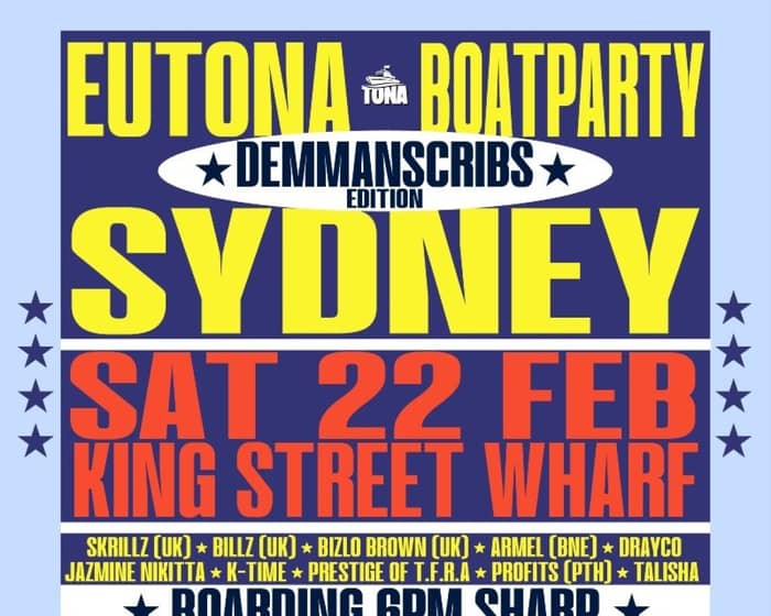 Eutona Annual Boat Party | Sydney tickets