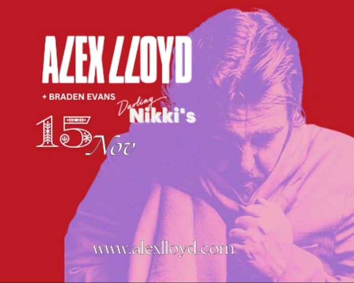 Alex Lloyd tickets