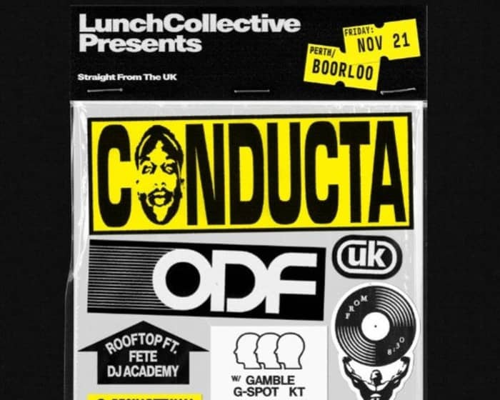 Lunch ft Conducta & ODF tickets