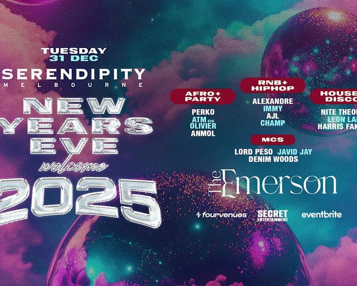 Serendipity NYE: Welcome 2025 tickets