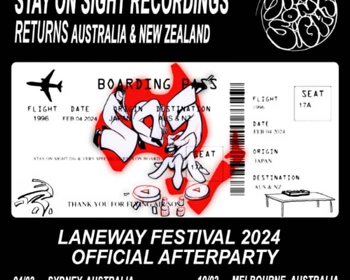 Stay on Sight Laneway Afterparty - Melbourne tickets