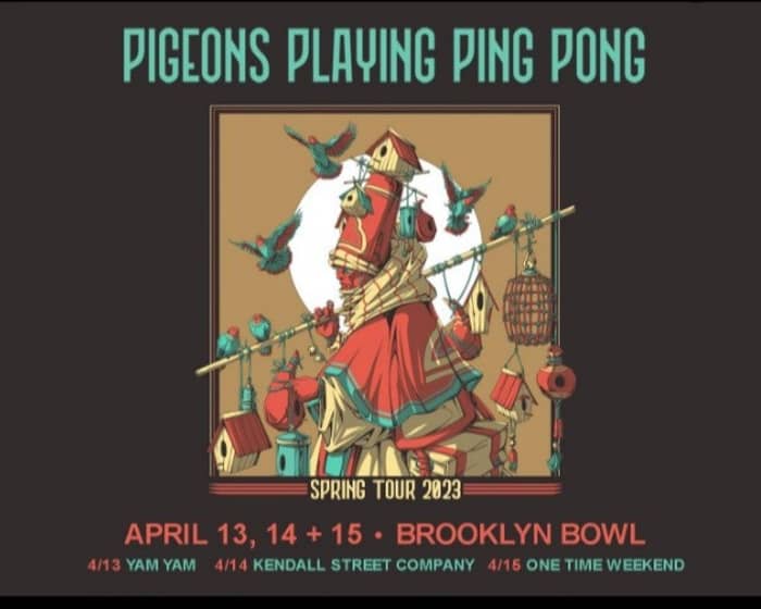 Pigeons Playing Ping Pong tickets