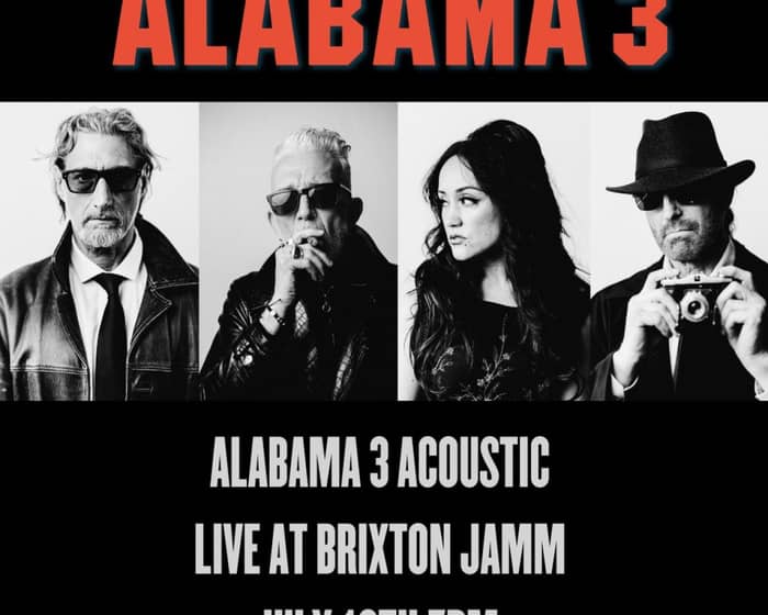 Alabama 3 tickets