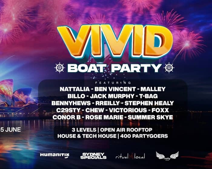Boat Party | VIVID Lights Festival tickets
