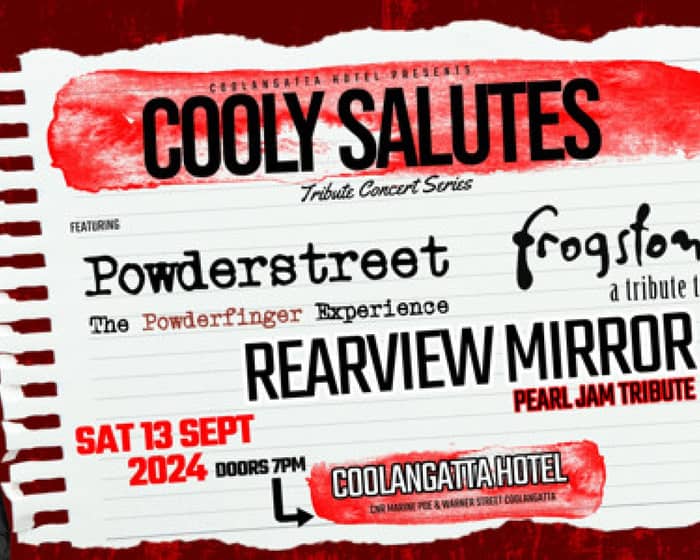 Cooly Salutes - Tribute Concert Series tickets