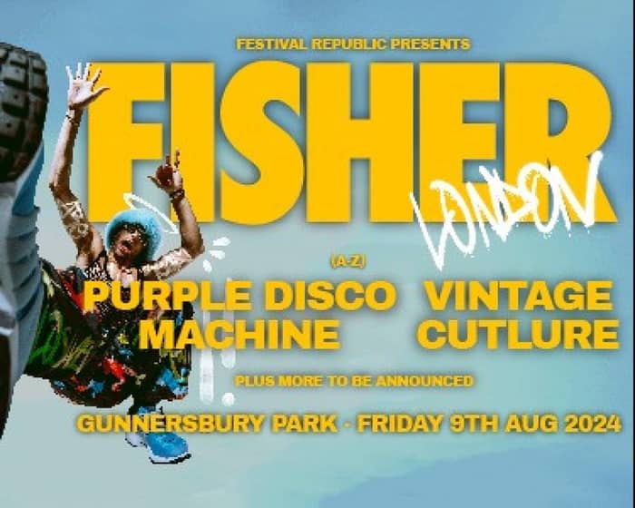 FISHER London tickets