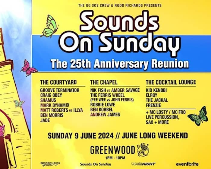 Sounds on Sunday Reunion tickets