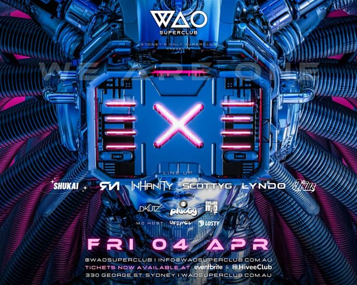 WAO Superclub tickets