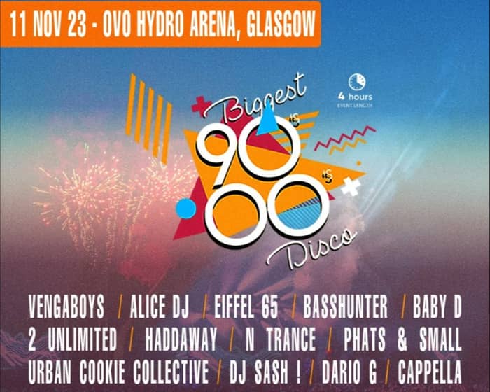 Biggest 90’S-00’S Disco Glasgow tickets