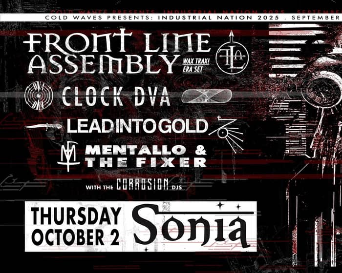 Front Line Assembly tickets