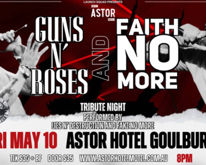 Guns N’ Roses and Faith No More Tribute Night Tour tickets