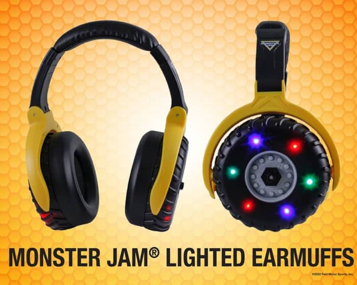Monster Jam - Sound Activated Lighted Ear Muffs tickets