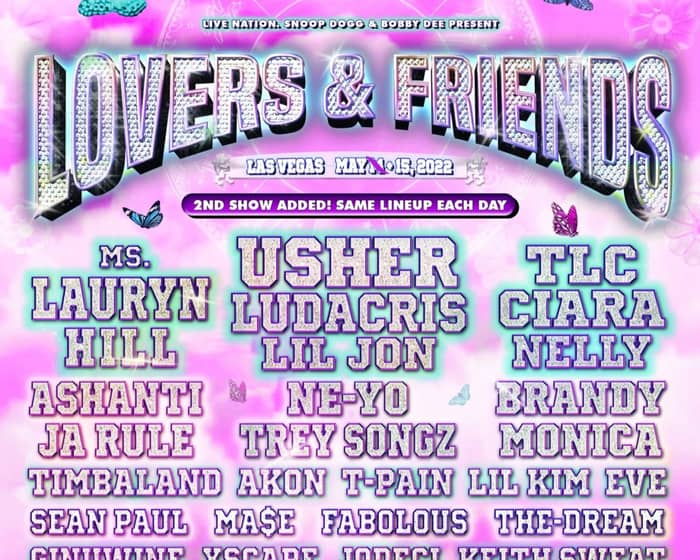Lovers & Friends (Saturday Show) tickets