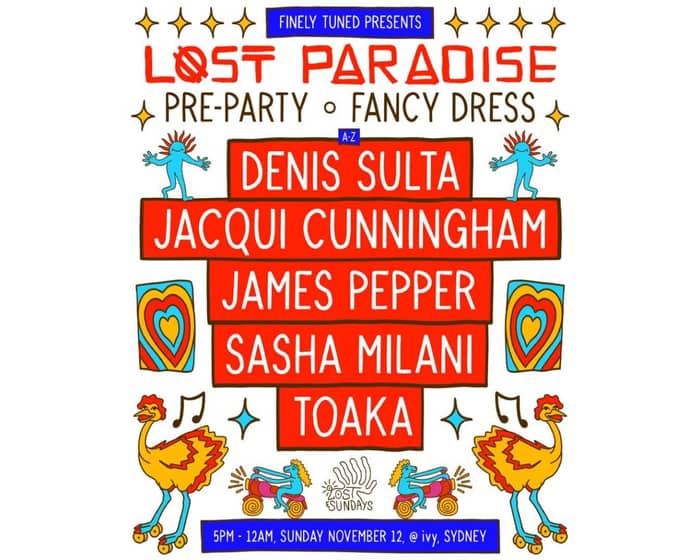 Lost Sundays x Lost Paradise Pre-Party with Denis Sulta tickets