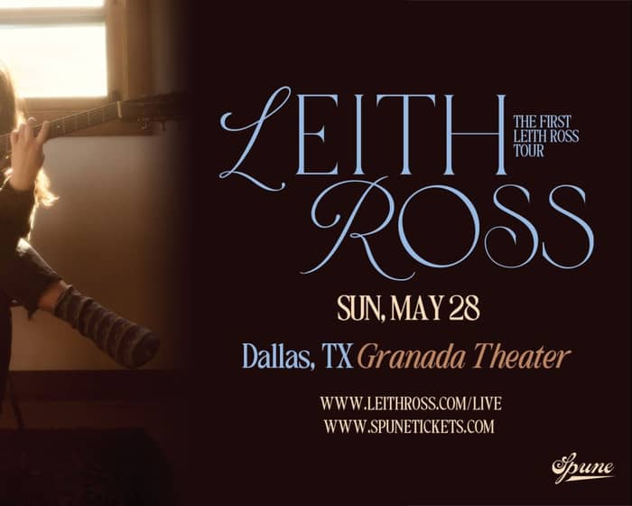 Leith Ross tickets