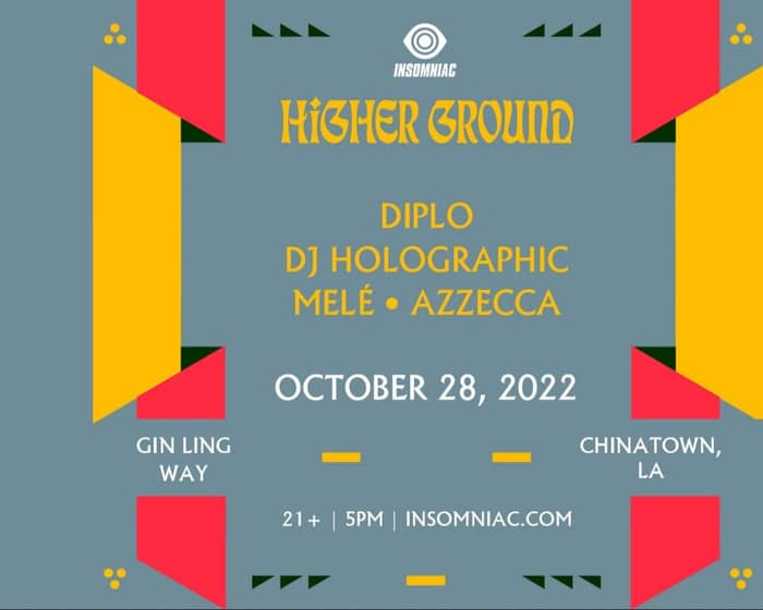 Diplo presents Higher Ground LA tickets