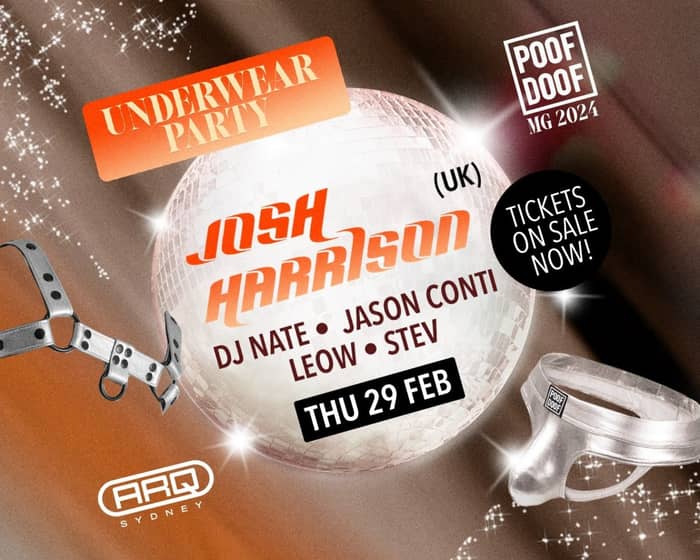 ARQ Underwear Party | Poof Doof Sydney tickets