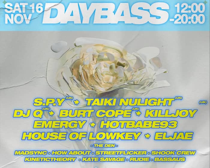 DAYBASS tickets