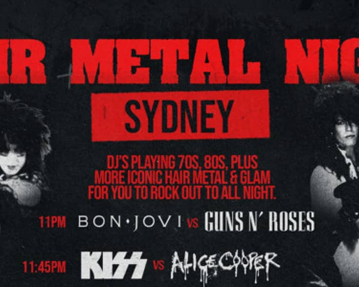 Hair Metal Night Sydney tickets