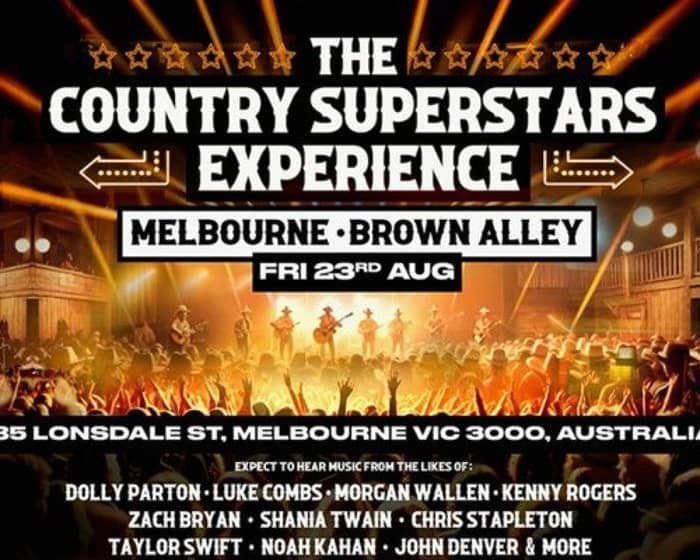 The Country Superstar Experience tickets