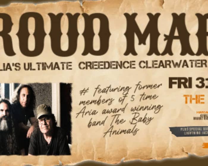 Proud Mary - Creedence Clearwater Revival Tribute tickets