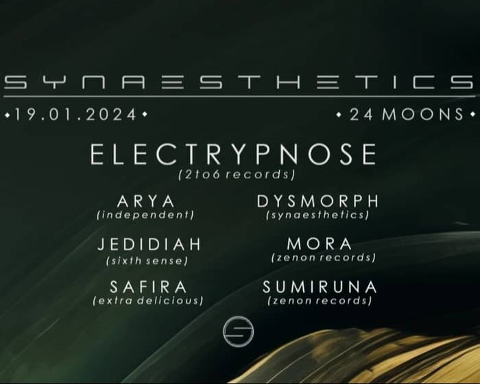 Synaesthetics presents Electrypnose tickets