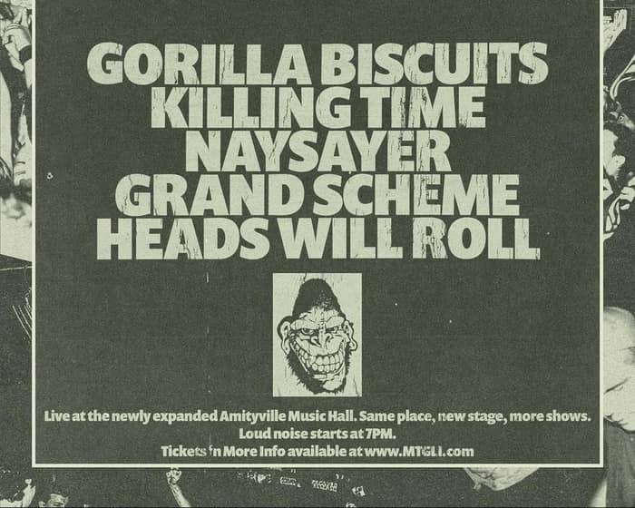 Gorilla Biscuits tickets