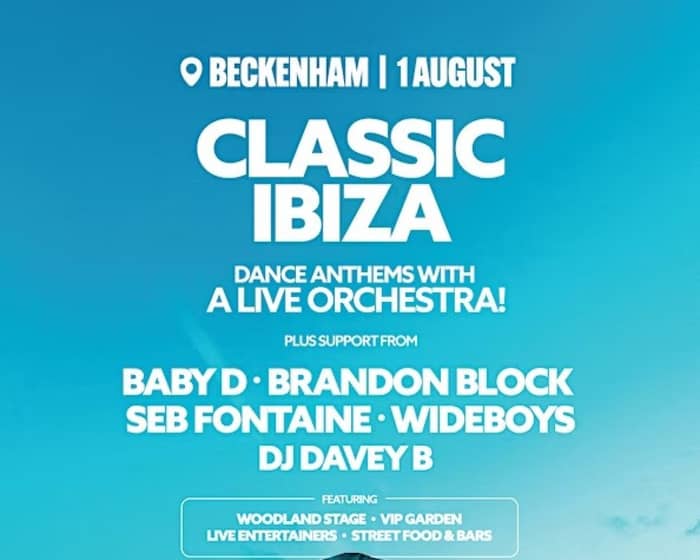Classic Ibiza | Beckenham tickets