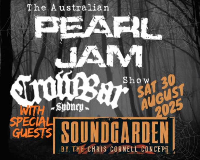 Australian Pearl Jam Show tickets