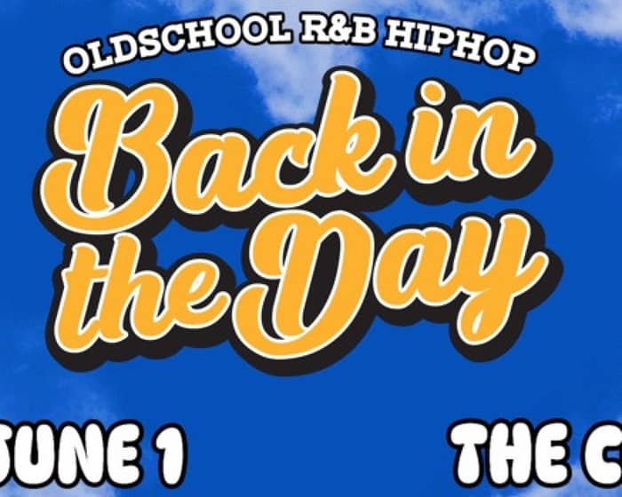 Back In The Day | WA Day Long Weekend tickets