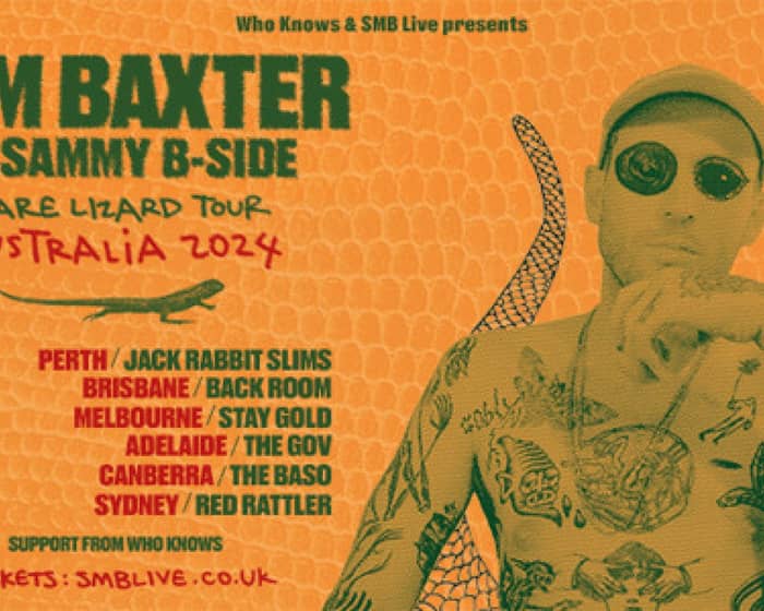 Jam Baxter tickets