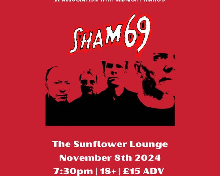 Sham 69 tickets