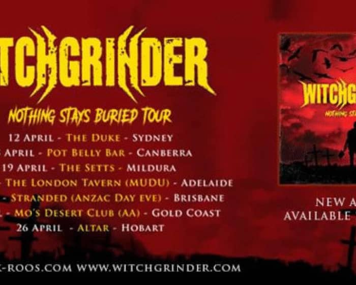 Witchgrinder “Nothing Stays Buried” Album Launch tickets