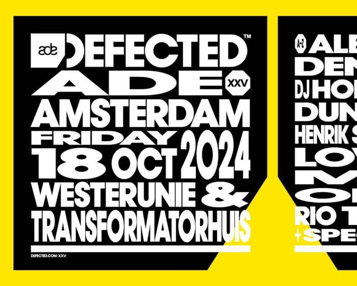 Defected ADE tickets