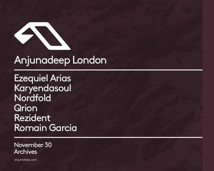 Anjunadeep tickets