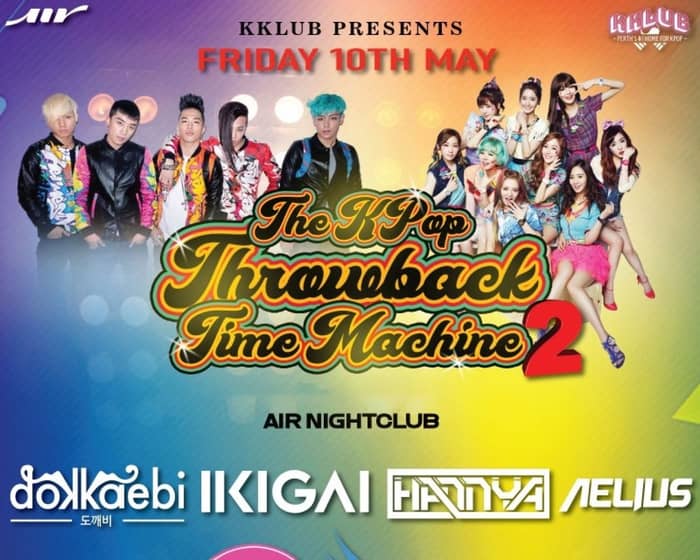 Kpop Throwback Time Machine tickets