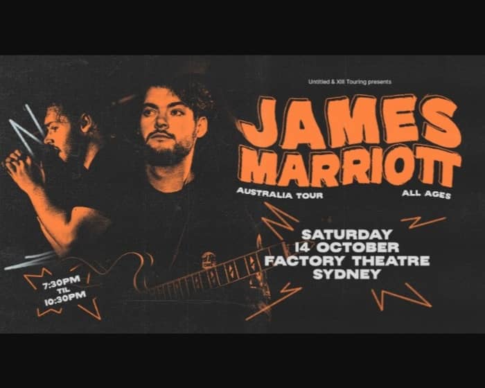 James Marriott tickets
