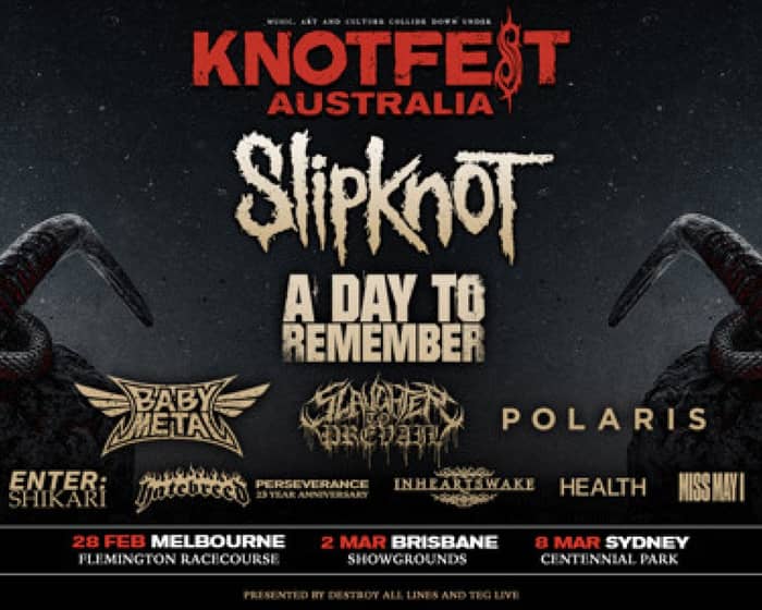 Knotfest 2025 | Melbourne tickets