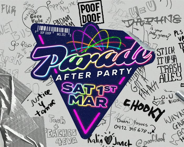 Parade After Party - POOF DOOF Sydney MG25 tickets