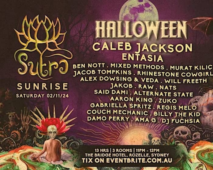 Sutra Sunrise - Halloween tickets