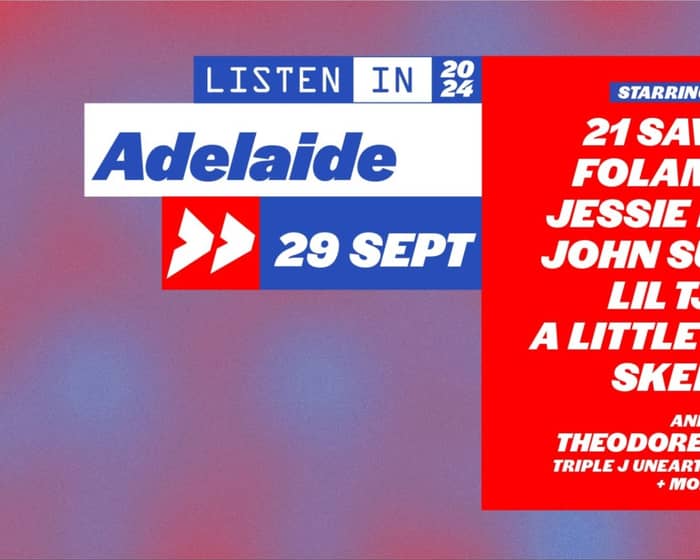 Listen In 2024 | Adelaide tickets