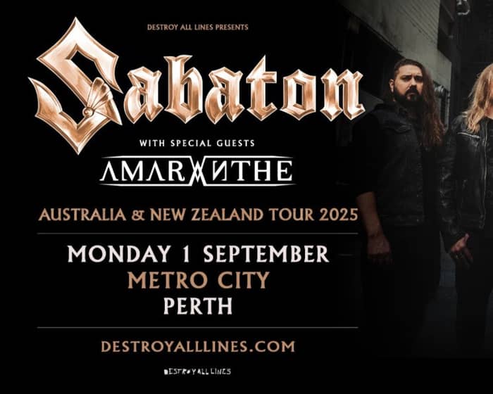 Sabaton tickets