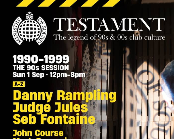 Ministry of Sound: Testament | Gold Coast tickets