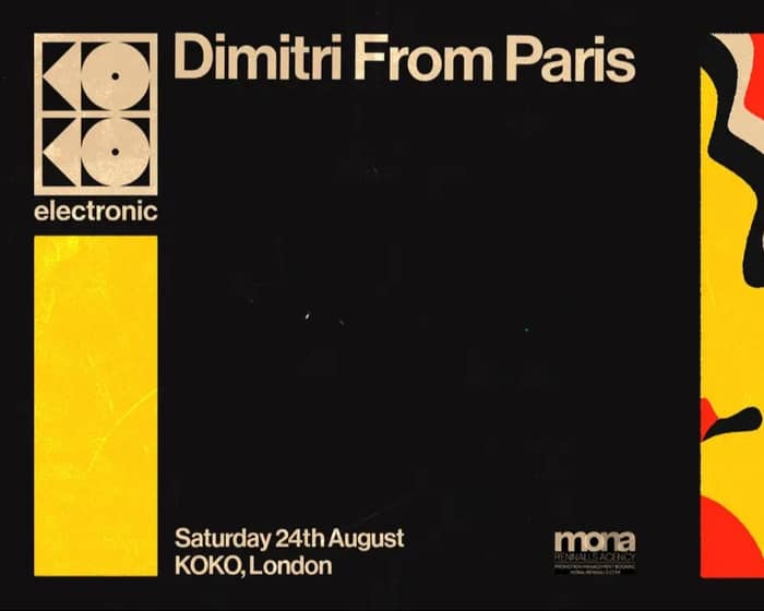 Dimitri From Paris tickets