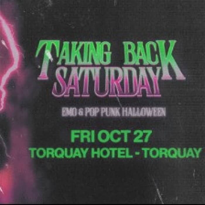 Taking Back Saturday: Emo & Pop Punk Halloween cover image
