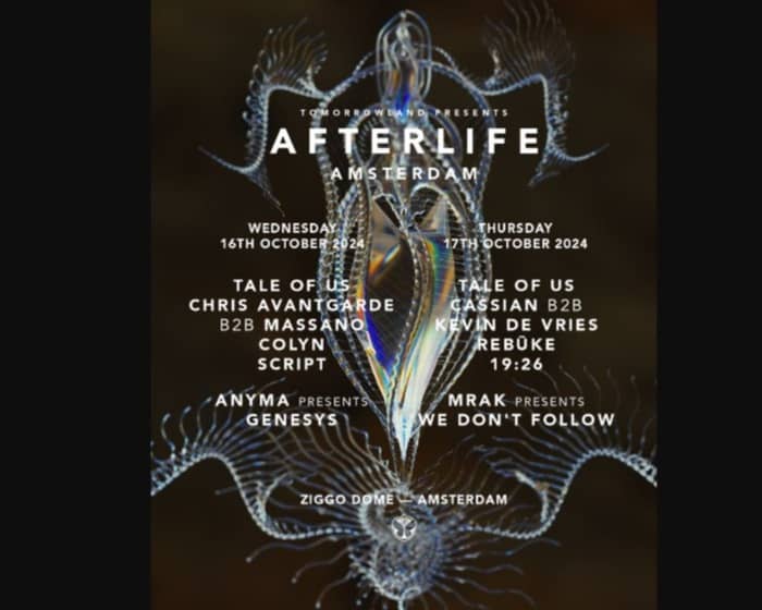 Tomorrowland Presents: Afterlife Amsterdam tickets